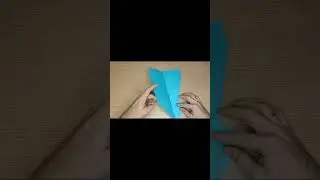 Как сложить бумажный самолетик, который далеко летает