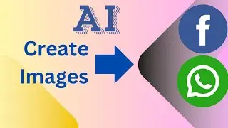 meta ai launched|How to create images texts with WhatsApp and Facebook|AI in Facebook and WhatsApp