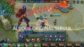 Mobile Legends:Aldous New Hero In Original Server Savage