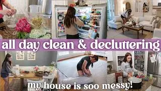 ALL DAY CLEAN, DECLUTTER & ORGANIZE WITH ME | clean with me, decluttering and organizing 2026