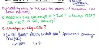 Ventilator Liberation