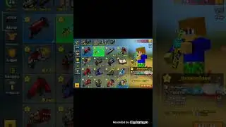 Présentation de mes armes pixel gun 3d