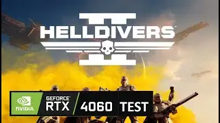 HELLDIVERS 2 RTX 4060 laptop RYZEN 5 | ULTRA | TEST