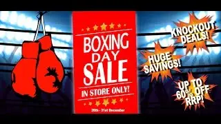Knockout Boxing Day Sale!
