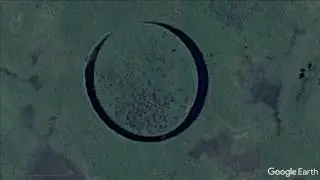 'The Eye' - a floating rotating island in Argentina