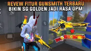 FITUR GUNSMITH RUBAH SG2 GOLDEN JADI OPM‼️ AUTO OP HAJAR MUSUH SAMPAI 15 KILL