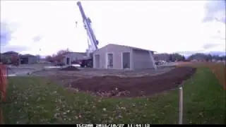 Bender Field CXT Concrete Building Installation
