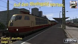 Auf den Rheingold warten.
