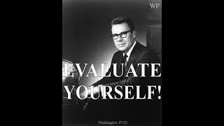 EARL NIGHTINGALE : EVALUATE YOURSELF!