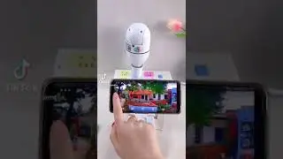 2 Version PTZ WIFI IP Camera with E27 Power Socket AI Human Detect Auto Tracking Free Mobile APP_16