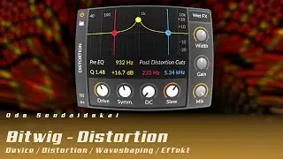 Bitwig - Distortion (Waveshaper)