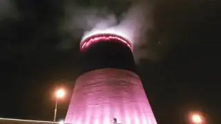 Суровые челябинские градирни