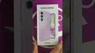 SAMSUNG A35 5G UNBOXING | فتح علبة سامسونج A35