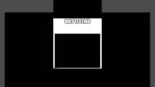 No unit testing #programmerhumor #shorts #short