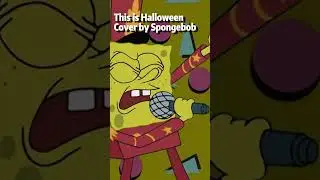 Halloween music covers by SpongeBob This is Halloween - The Nightmare Before Christmas AI cover
