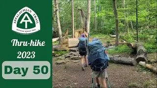 Day 50 AT SOBO flip-flop thru-hike: Deer Lick Shelters to Thru It All Hostel