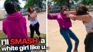 RACIST Karen Chose The WRONG Latina to Fight..