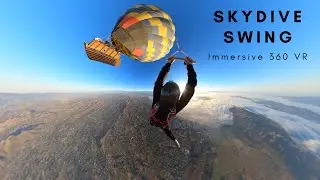 Skydive SWING from Hot Air Balloon | Immersive GoPro 360 VR