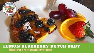 Lemon Blueberry Dutch Baby | What's Cooking?