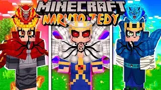 100 Days Minecraft Naruto Jedy mod | GREAT NINJA WAR