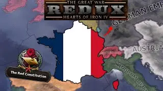 Turning France red in The Great War Redux | Hearts of Iron IV
