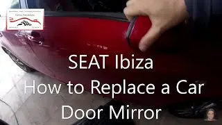 SEAT Ibiza  2008-2017  How to Replace a Car Door Mirror