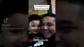 Mi niño no me dejaba grabar los vídeos para mis amigos de calibre 50 #yosoycalibre50