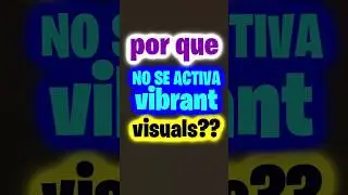 🍷👽Why can't I activate the vibrant visuals in Minecraft??👽👌 