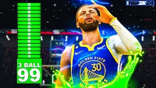 Beyond the Arc: Building a Insane 99 3PT Shooting Build in NBA 2K24!