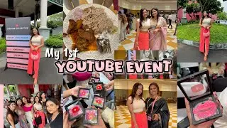 My first YouTube event♥️ YouTube Creator Collective Kolkata 2024| event a ki hoi?