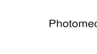 How to pronounce Photomechanical