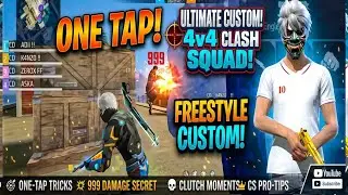 FASTEST FREESTYLE PLAYER IN CS CUSTOM 🎯 | High Damage Gameplay!! 📌🇧🇷🙏