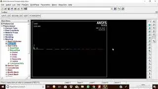 ANSYS : STRESS ANALYSIS OF A SIMPLY SUPPORTED BEAM