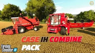 Case Axial Flow Combine Harvester Pack | Very nice kit!  Farming Simulator 22 - Mod Review