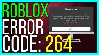 How to FIX Roblox Error Code 264 (2025 METHOD)