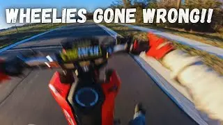 Honda Grom Wheelie Practice (Session 1)