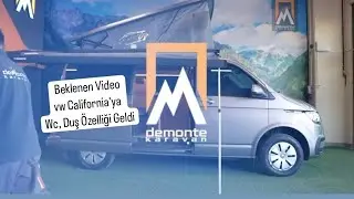 Wc Duş Özellikli Vw California Demonte Karavan Farkıyla
