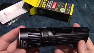 Nitecore SRT9 Flashlight Kit Review!