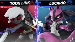 SSBFC Revival - WR1; Vaxtin (Lucario) vs Anachromy (Toon Link)