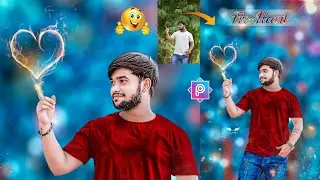 PicsArt Fire🔥 Heart Concept CB Editing || CB Editing In PicsArt || PicsArt Editing New Style 2021