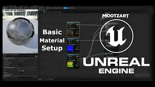 Unreal Engine 5: Beginner :  Basic Material For Static Mesh