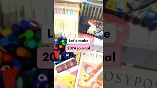 2024 journal setup💌🌸 2024 bullet journal|| bujo 2024 || journal themes