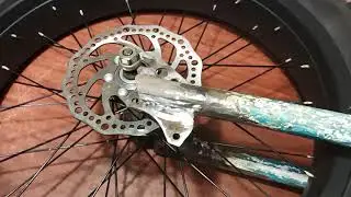Вилка для фэтбайка. #электровелосипед #фэтбайк #ebike