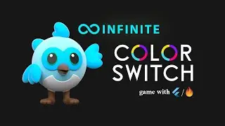 Infinite Color Switch Game with Flutter & Flame Engine