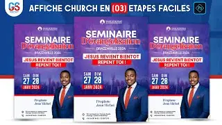Comment créer une affiche eglise #2 sur Photoshop