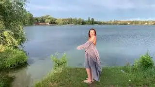 June 2024. Evening swimming