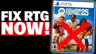 College Football 25 Road To Glory is BROKEN