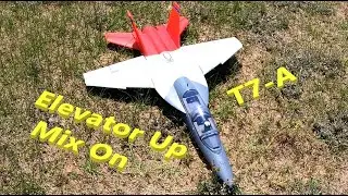 Tossing with Throttle To Elevator Mix Zoom Zoom