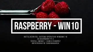 Instalacion de Windows 10 en Raspberry Pi 3