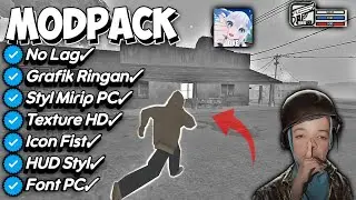 GTA SAMP MODPACK POLOSAN HUD PC | GRAFIK RINGAN STYL PC HD BAR DARAH & ICON WEAPON PACK